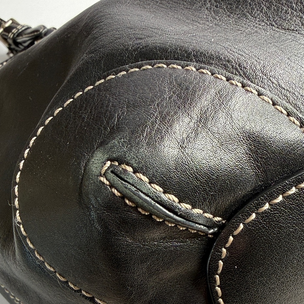MICHAEL KORS Black Pebble Leather Tote B-0808 - Picture 10 of 10